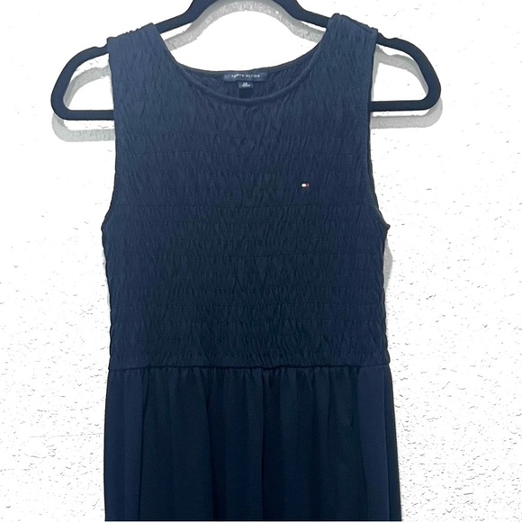 Tommy Hilfiger Blue Sleeveless Midi Sundress Small - Picture 9 of 9